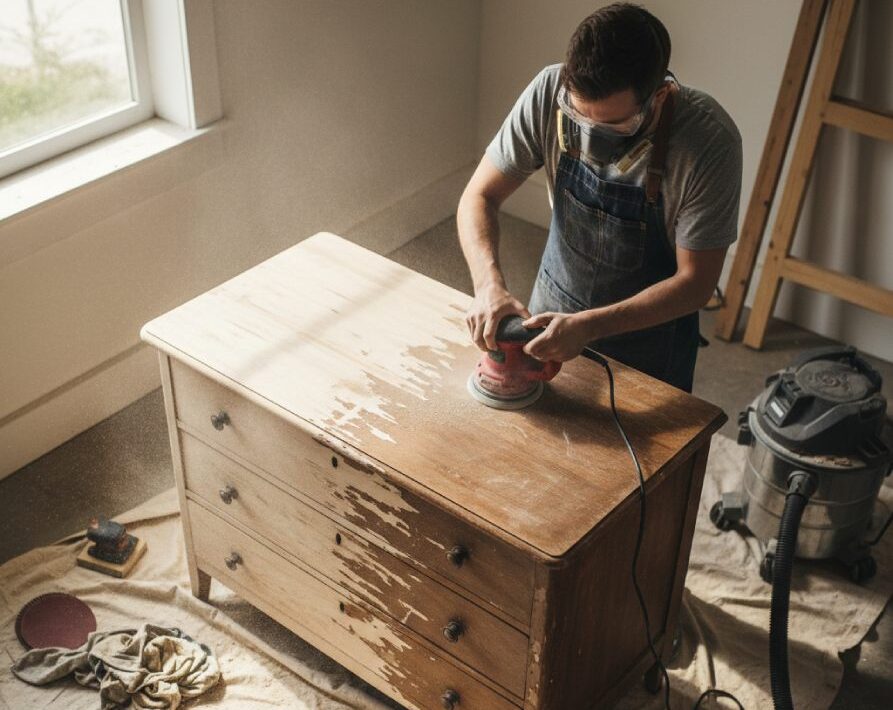 poncer un meuble