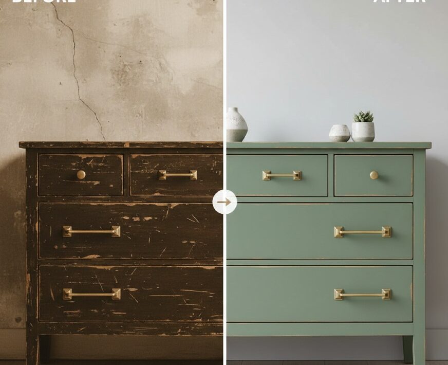 relooking de meuble avant-après