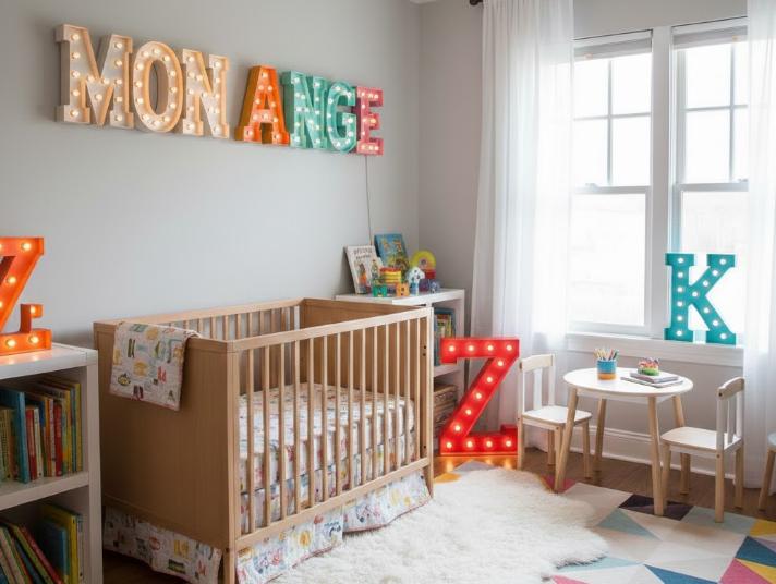 une chambre d'enfant