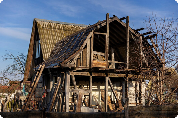 Chaînage manquant maison ancienne renfort nécessaire