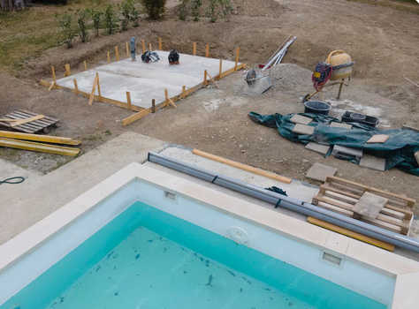 Délimiter la zone de stockage pour la protection terrain