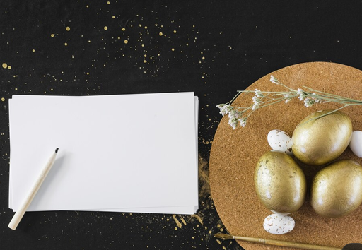 Une carte de Pâques chic et minimaliste en quelques minutes