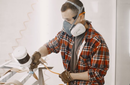 Ventilation d’un atelier de peinture